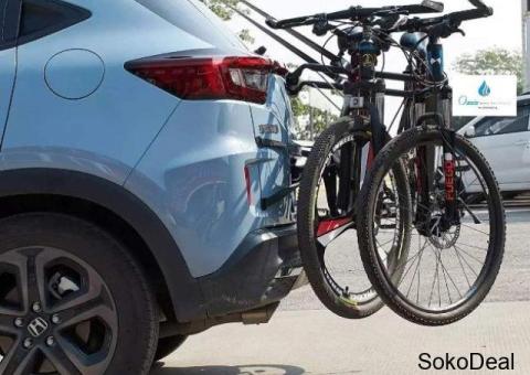 3 Bike Trunk Mount Foldable Bicycle Carrier/Rack - 1/6