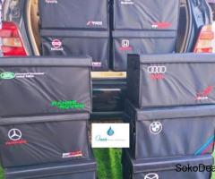 Branded Waterproof Foldable Car Boot Organizers